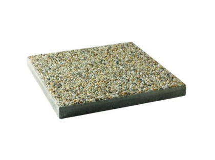 Dlažba GITA 40 × 40 × 4 cm, vymývaná frakce 4–8 mm (9,12 m2/pal.) PRESBETON