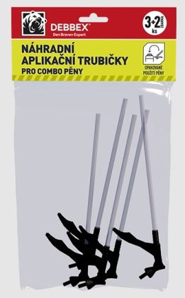 DenBraven Náhradní aplikační trubičky pro COMBO pěny 3+2 ZDARMA