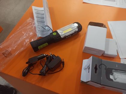 LED nabíjecí prac. svítilna P4518, STR_877