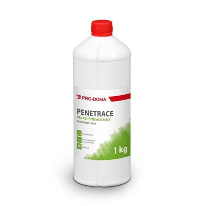 Penetrace pro porézní materiály PRO-DOMA – 1 kg