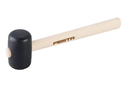 Palice gumová FESTA 400 g, 50 mm, 31 cm, násada jasan