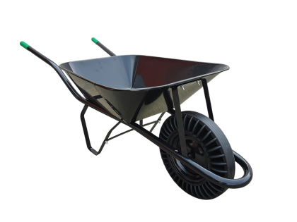 Kolečko stavební, plná pryž, 60l, bodovaná