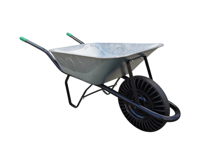 Kolečko stavební, plná pryž, 80l, Pzn