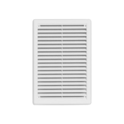 Větrací mřížka se síťovinou - krytka 200 x 300 mm - Bílá