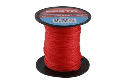 Provázek zednický FESTA 1,7 mm 50 m červený