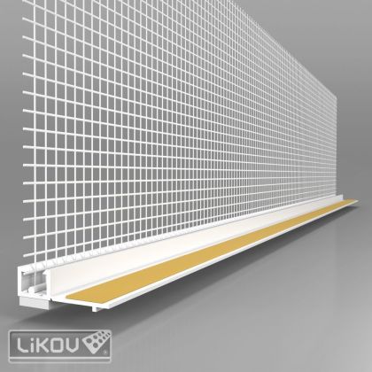 Lišta okenní začišťovací 9 mm LS-VH 09/2400/VERTEX (bal. 48 m)