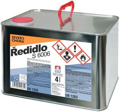 Ředidlo Severochema S 6006 – 4 l