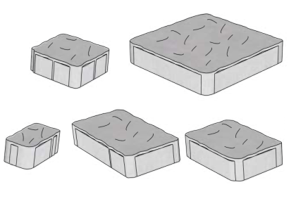 CSB CONCEPT 6 Colormix Riente antiko relief skladba (paleta 10,8 m² / vrstva 1,08  m²)