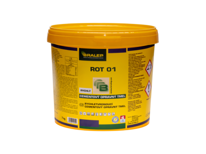 BRALEP ROT 01 cementový opravný tmel 7 kg