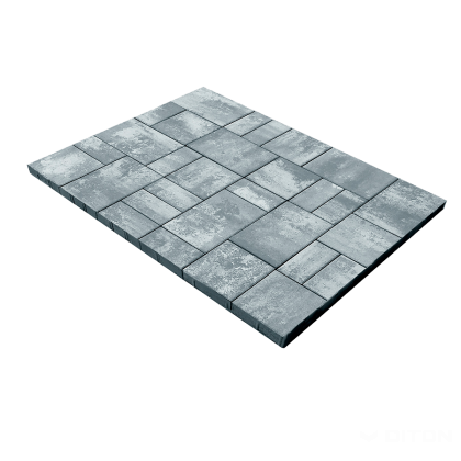 DITON Dlažba betonová KOMBI 6 marmo (vrst. 1,08 m² / pal. 10,8 m²)