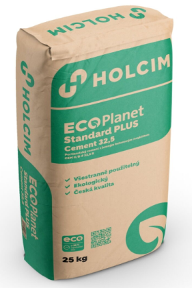 Cement portlandský HOLCIM CEM II/B-F 32,5 R Standard Plus PF 25 kg (pal. 56 ks)