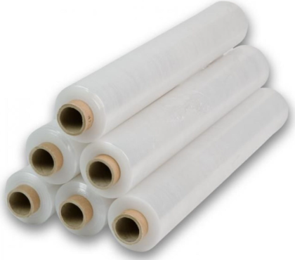 Fólie průtažná ruční 50cm/23μm/1,9kg/250g/K/160m transparentní