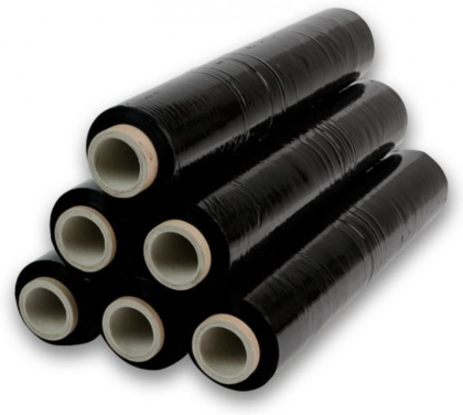 Fólie průtažná ruční 50cm/23μm/1,9kg/250g/K/160m černá