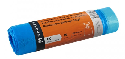 Pytel na odpad zatahovací 60 l - 15 ks