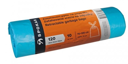 Pytel na odpad zatahovací 120 l - 10 ks