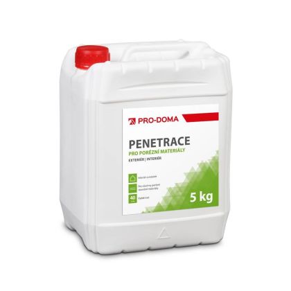 Penetrace pro porézní materiály PRO-DOMA – 5 kg