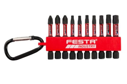 Sada torzních bitů FESTA INDUSTRY PH-PZ-TORX S2 1/4