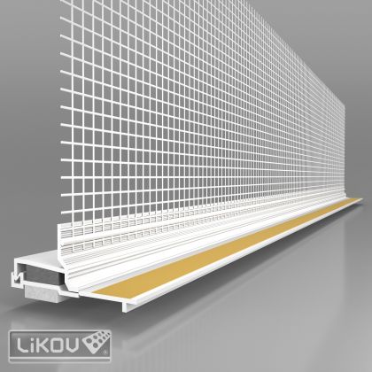 Lišta okenní začišťovací 3D LS3-300 2400/VERTEX (bal. 48 m)