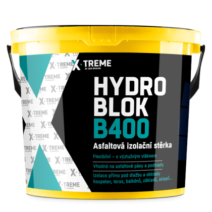 Den Braven HYDRO BLOK B400 – Asfaltová izolační stěrka 5 kg