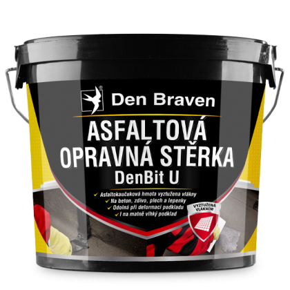 DenBit U – Asfaltová opravná stěrka 5 kg