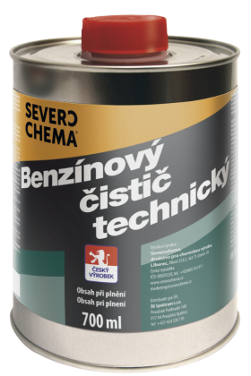 Čistič benzínový Severochema – 700 ml