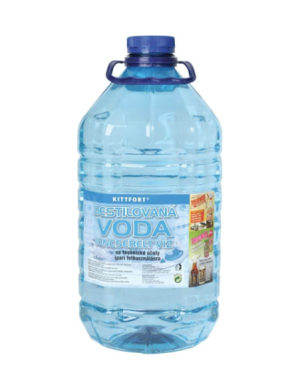 Destilovaná voda Kittfort – 5 l