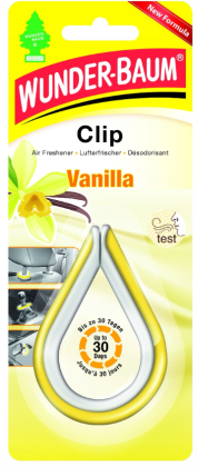 Vůně do auta Wunder-Baum Clip Vanilla Coyote