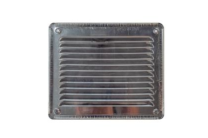 Mřížka ventilační kovová nerezová 193 x 165 mm