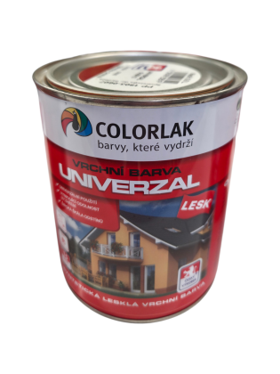 Colorlak Univerzal S2013/C8192 Červená ohnivá lesklá 0,6 l - VÝPRODEJ