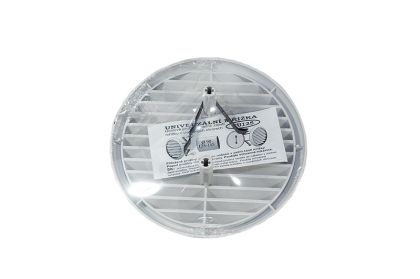 Mřížka ventilační PVC kulatá bílá D155 mm - univerzální