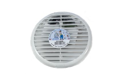 Mřížka ventilační PVC kulatá bílá D175 mm UNI