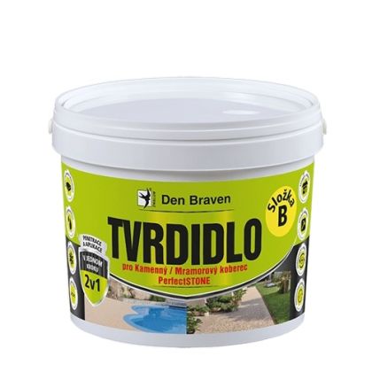 DenBraven Pojivo pro kamenný koberec A+B NEW na 125 kg (sada kbelíků v krabici 6,80 kg)