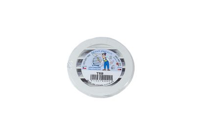 Mřížka ventilační PVC kulatá bílá D96 mm