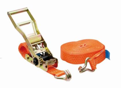 Pás upínací ráčnový s háky 12 m, 5000 kg