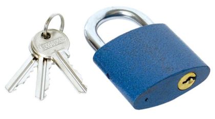 Zámek visací ocelový, 52 mm, FESTA