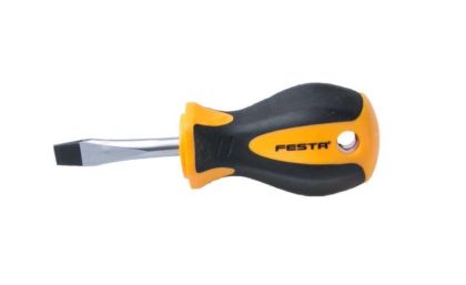Šroubovák plochý krátký, 6 x 38 mm, FESTA 