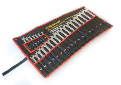 Klíče očkoploché FESTA CrV 25 ks, 6 - 32 mm