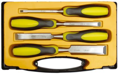 Dláta sada 4ks 6, 12, 19, 25 mm