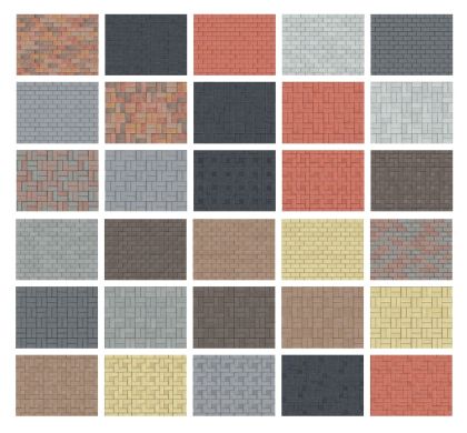 CSB CIHLA 6 standard neskladba 10 × 20 × 6 cm Šedá (paleta 11,52 m² / vrstva 0,96 m²)