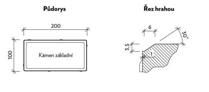CSB CIHLA 6 standard neskladba 10 × 20 × 6 cm Šedá (paleta 11,52 m² / vrstva 0,96 m²)