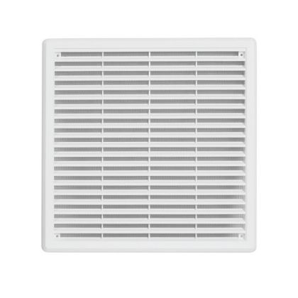 Větrací mřížka se síťovinou - krytka 300 x 300 mm - Bílá