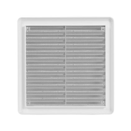 Větrací mřížka se síťovinou - krytka 200 x 200 mm - Bílá