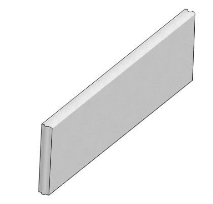 CSB OBRUBNÍK ZAHRADNÍ R30 5 x 30 x 100 cm Šedý (paleta 32 ks)