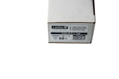 Zatloukací hmoždinka ZHH-N 08/100/50 ks/ plastová zarážecí - Nylon (bal. 50/1000 ks)