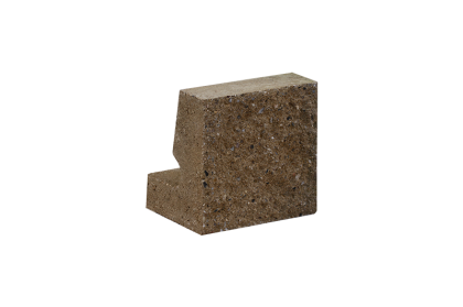 KB Zdící tvarovka - Věncová půlená 201 - 21 B - Žlutá - VÝPRODEJ SKLADU