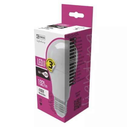 ZQ5171 - Žárovka LED CLS A67 18W(120W) 1900lm E27 NW