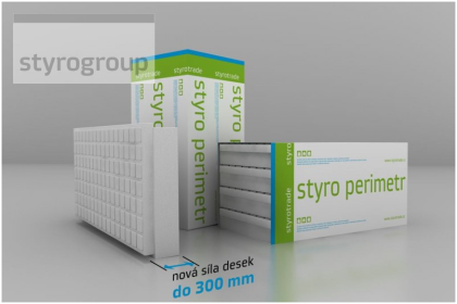Styrotrade styro PERIMETR bílá 200 tl. 130 mm (bal. 3,0 m²)