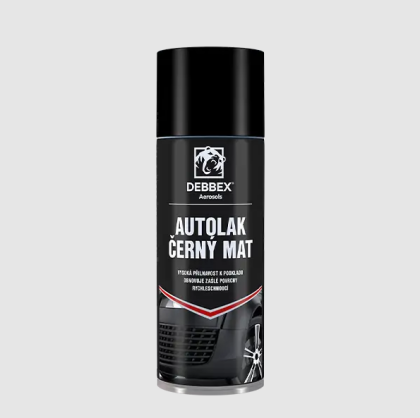 DenBraven Autolak černý mat 400 ml TECTANE