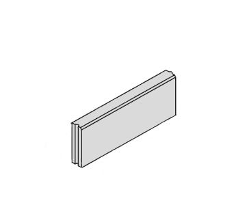 BEST - Limita 15 cm - Přírodní