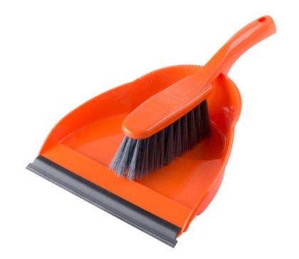 Smetáček a lopatka s gumou